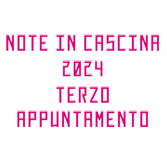 Locandina note in cascina 2024